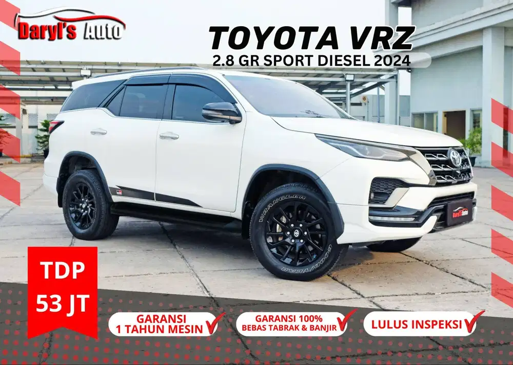 2024 Toyota Fortuner 2.8 VRZ GR Sport Diesel TDP 53jt