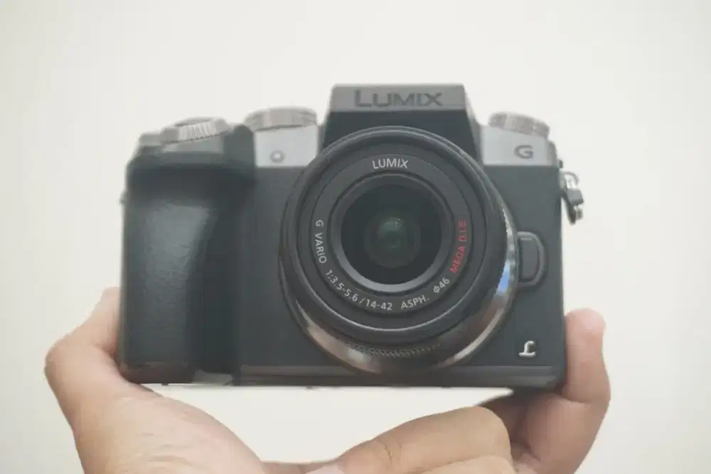 LUMIX G7 SC 14xxx KIT 14-42mm 4K WIFI Panasonic Kamera Mirrorless