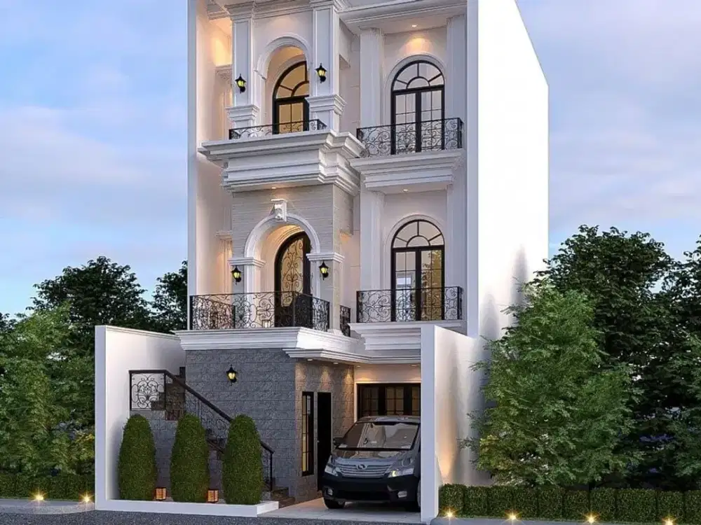 Rumah Mewah Modern Jagakarsa - 3 Lantai Siap Bangun