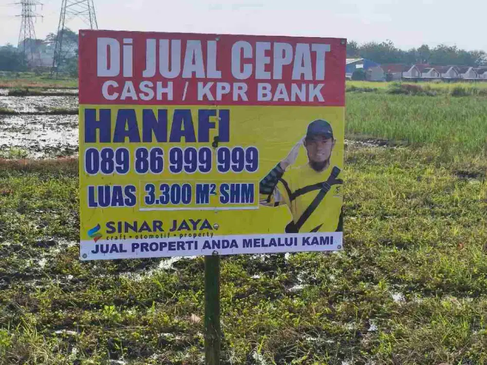 Tanah Sawah 3300