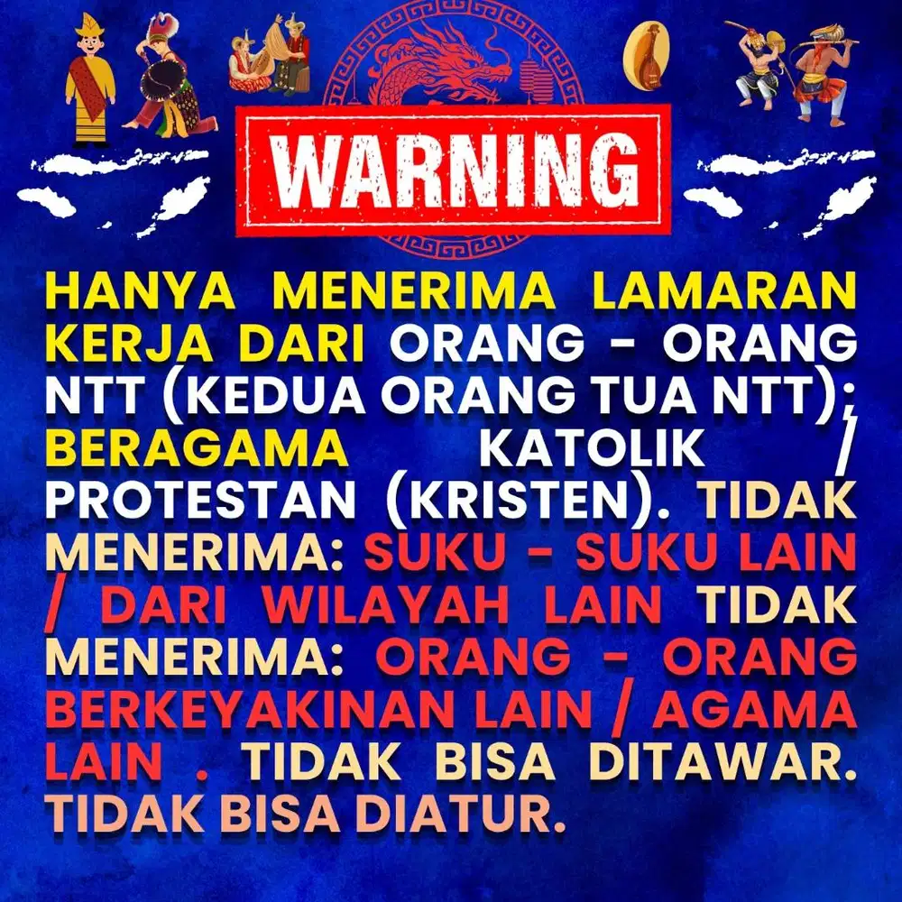 KENNEL BOY ASAL NTT ART LAKI - LAKI ASAL NTT AGAMA KATOLIK & PROTESTAN