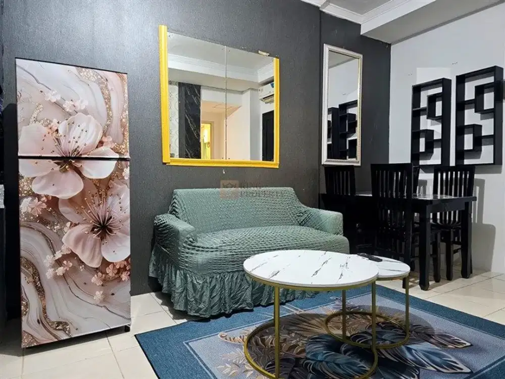Tinggal Nyaman, Investasi Menguntungkan , Dijual Apartemen 2br di Mediterania Garden Residence Furnish Dekat dengan mall cp dan mall di sekitarnya