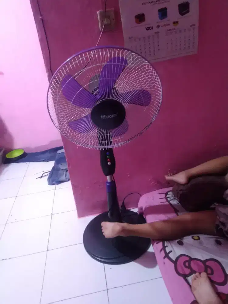 kipas angin bekas mulus normal