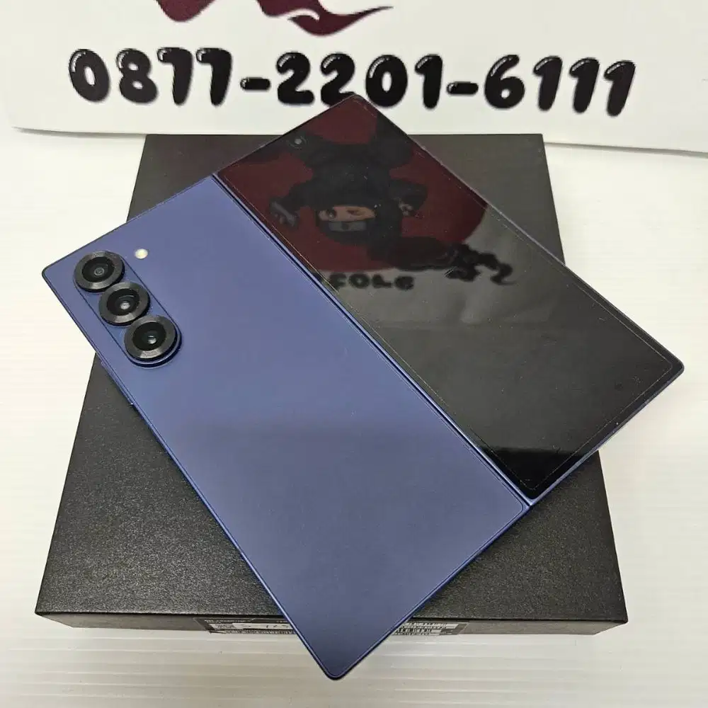 Samsung Galaxy Z Fold 6 Navy 12/256 Fullset Sein No Minus