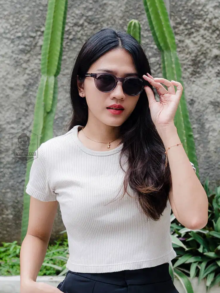 Kacamata Jogja - Kacamata Sunglasses Bulat Premium - Langit 05