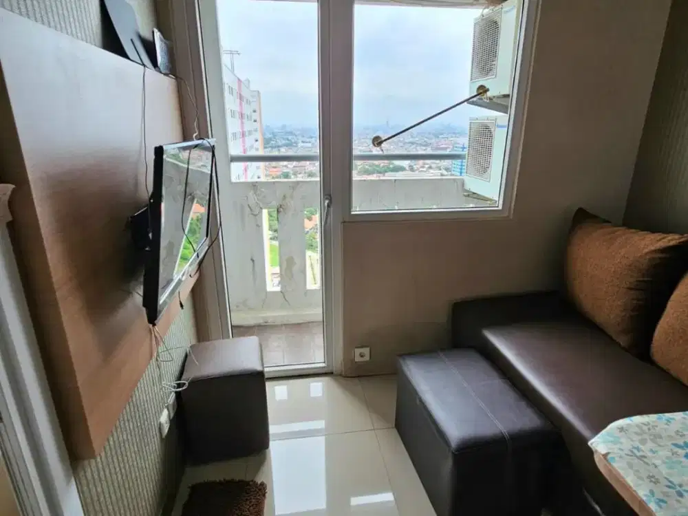 Green Pramuka City 2BR Tower Bougenville Fasilitas Lengkap dekat LRT