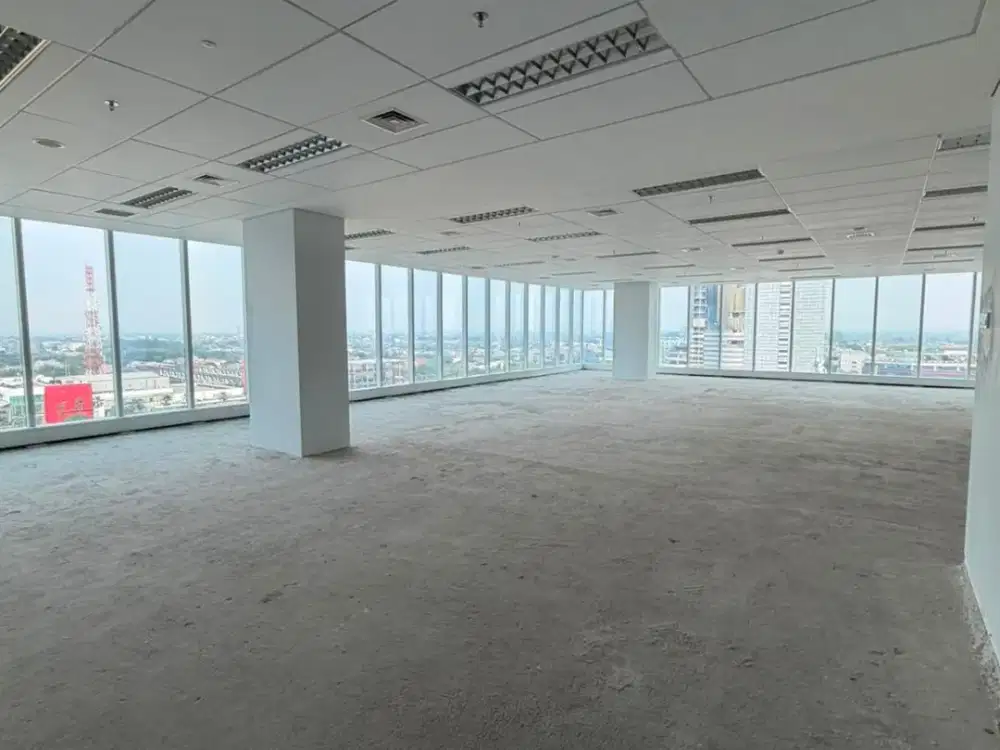 disewakan kantor di bsd serpong tangerang selatan, trembesy tower bsd
