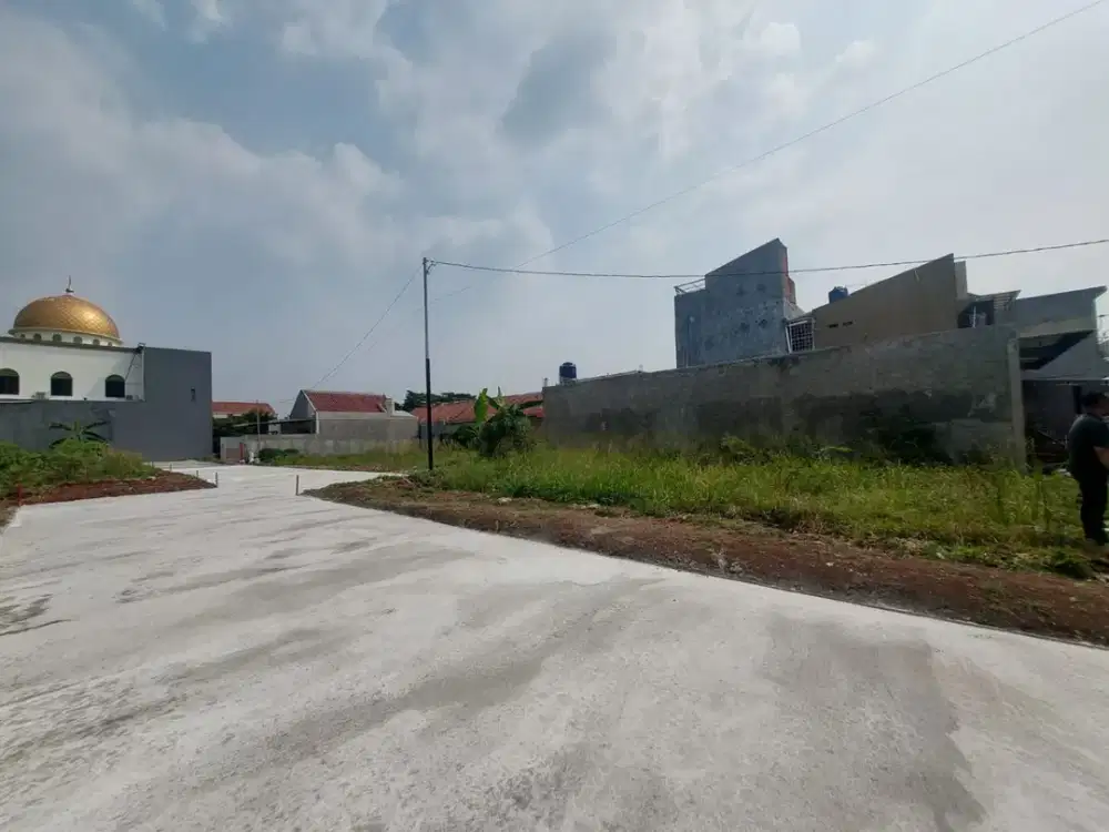 100 Juta-an Tanah Kavling SHM Citayam, Dekat Calon Tol Sawangan-Bojonggede