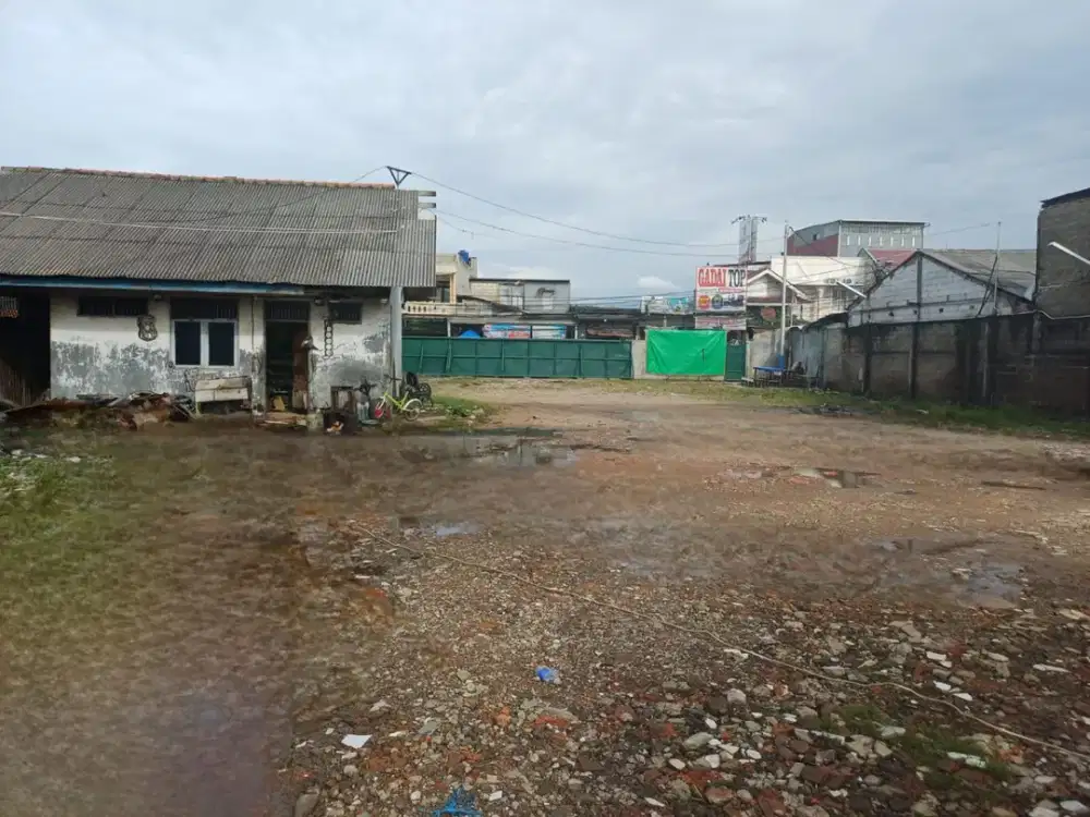 Tanah Komersial Strategis Bintara Raya Pondok Kelapa SHM + Bonus Kantor Terawat