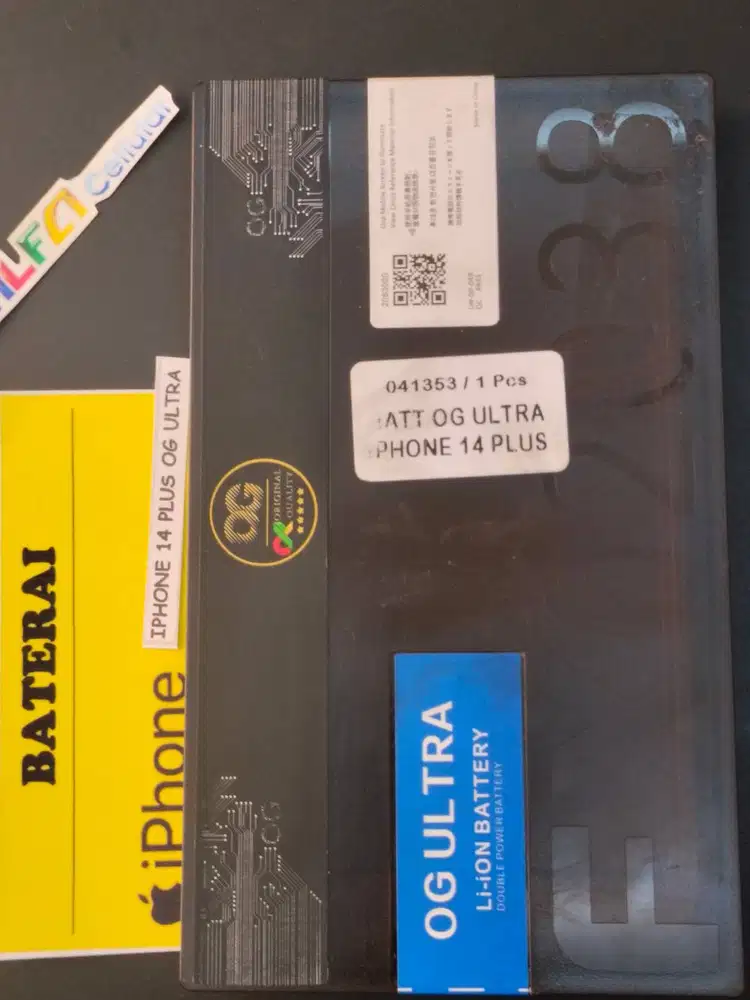 BATERAI IPHONE 14 PLUS QUALITY SUPER GARANSI 10 BLN
