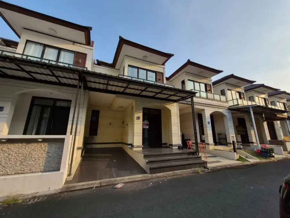 Disewakan Rumah Enchanta Lavon Ada Kitchen Set dan Lemari Pakaian