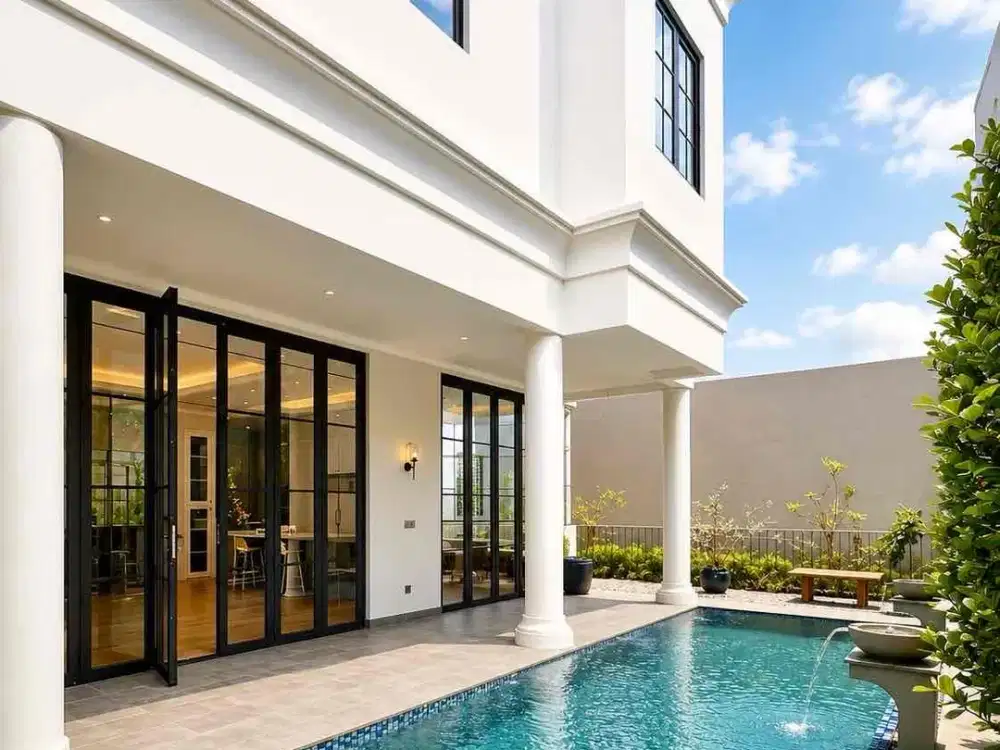DIJUAL BRAND NEW LUXURY HOUSE SIAP HUNI DKT SCBD DI KEBAYORAN BARU