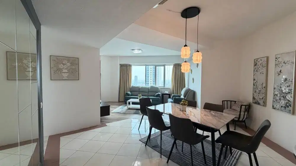 3 Bedrooms Fully Furnished Rental Apartment Menara Matahari Karawaci