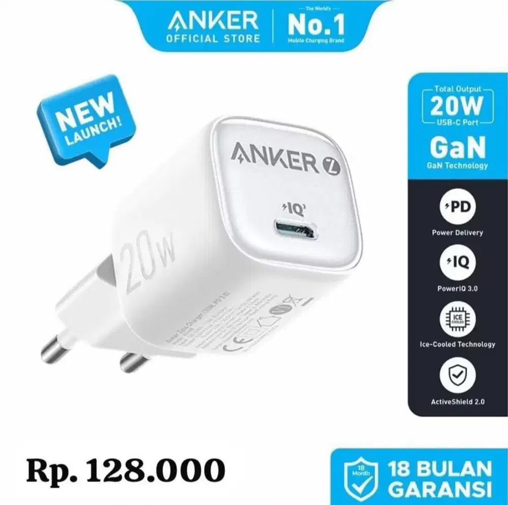 CHARGER ANKER 20W