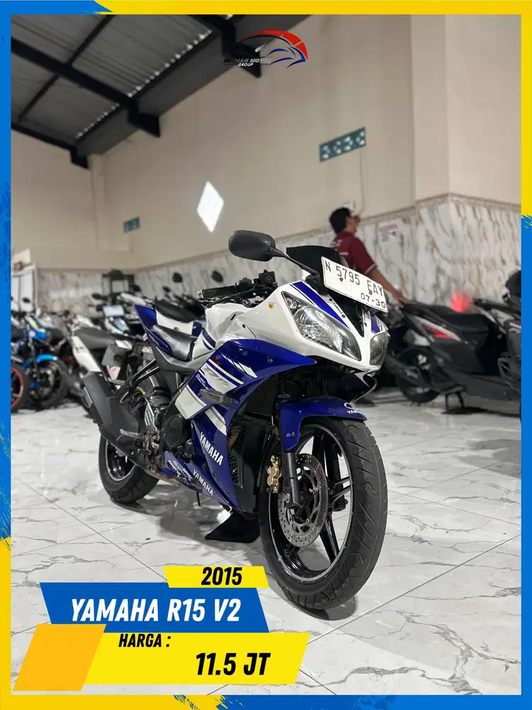 YAMAHA R15 V2 2015 NEGO GAS POLL MASZEHH HIKMAH MOTOR KEPUH