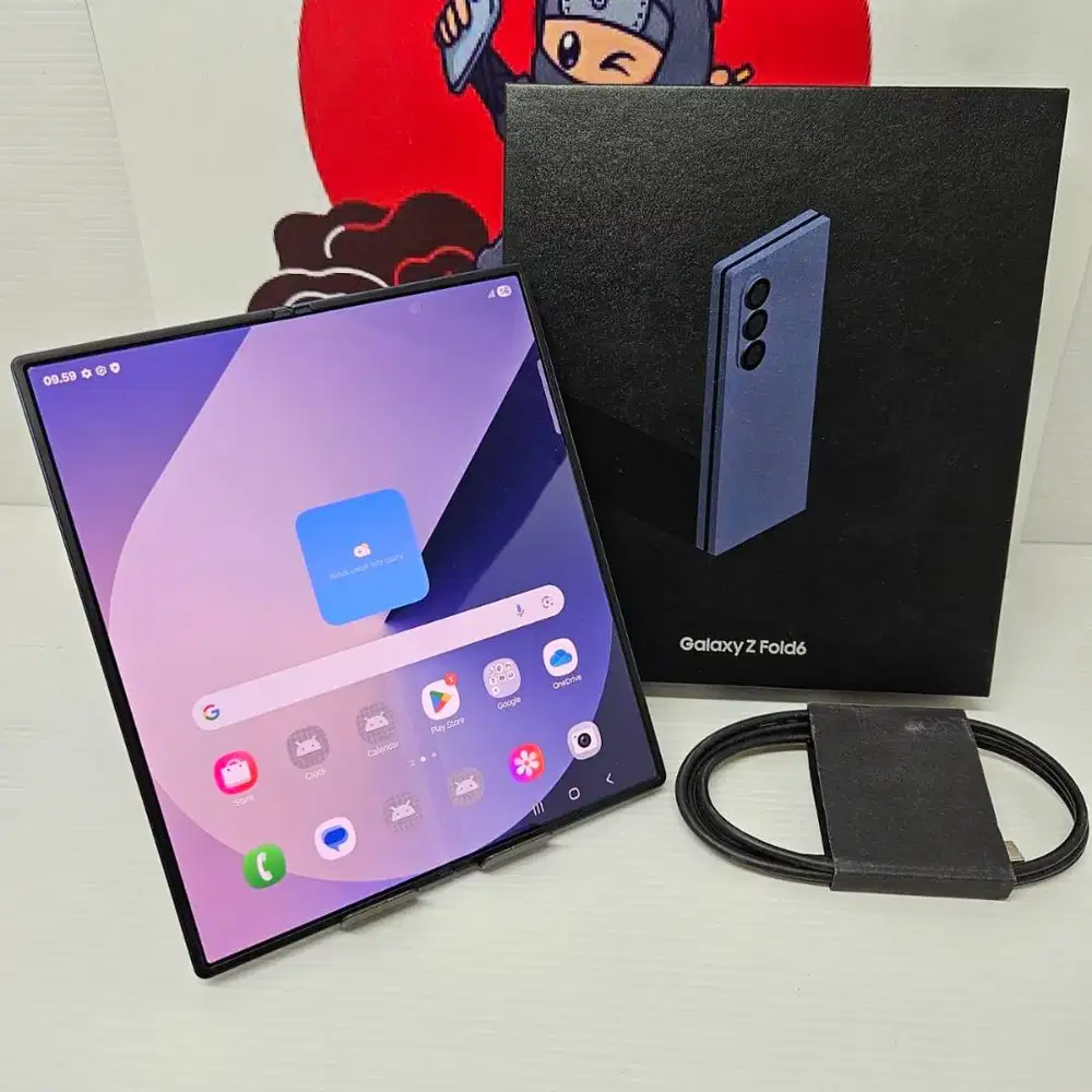 Samsung Galaxy Z Fold 6 Navy 256GB Fullset Like New