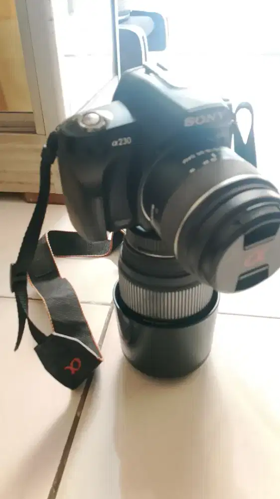 Sony A230 Double Lens (Kit & Sigma) Kamera DSLR Lengkap Siap Pakai