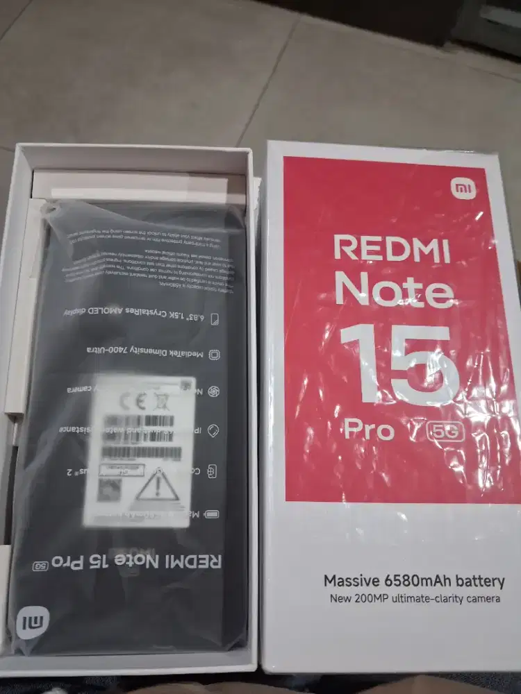 Jual cepat xiaomi redmi note 15 pro