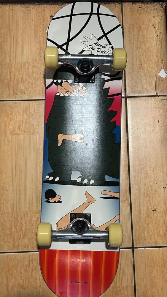 skatebord pribadi jarang dipakai