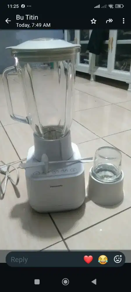 Blender panasonic super blade