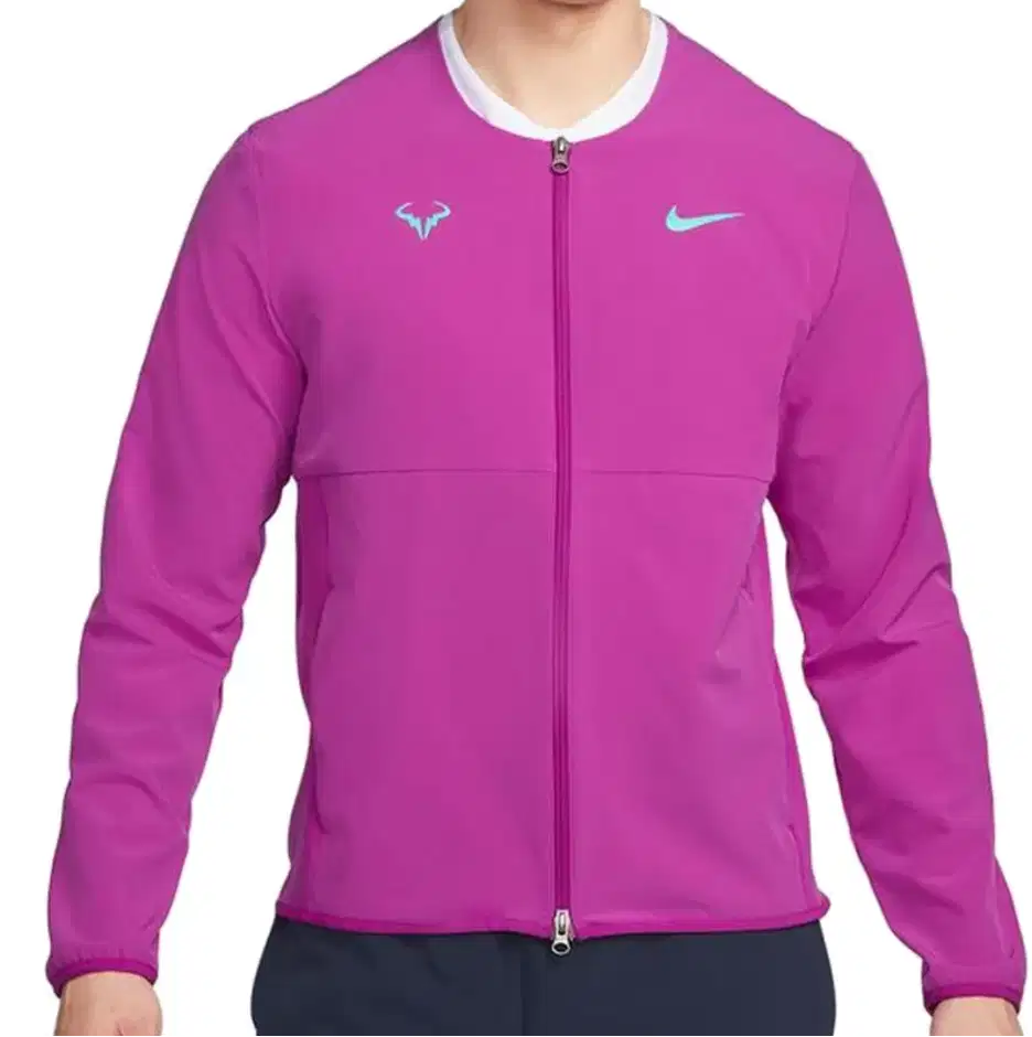 Nike Rafa Nadal Dri Fit Tennis Jacket Purple