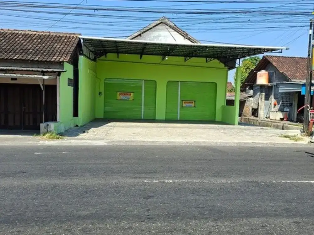 Ruko Strategis Jalur Jogja-Wonosari Dekat Candi Prambanan & Kids Fun - Berbah Sleman