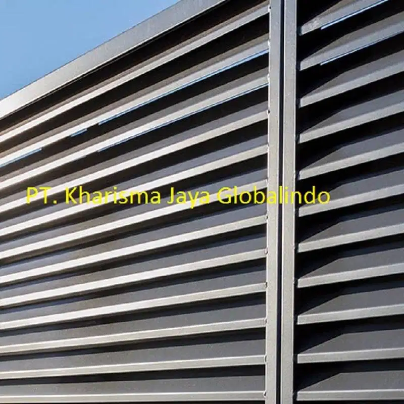 Grille Louvre Ruang Genset ANTI KARAT