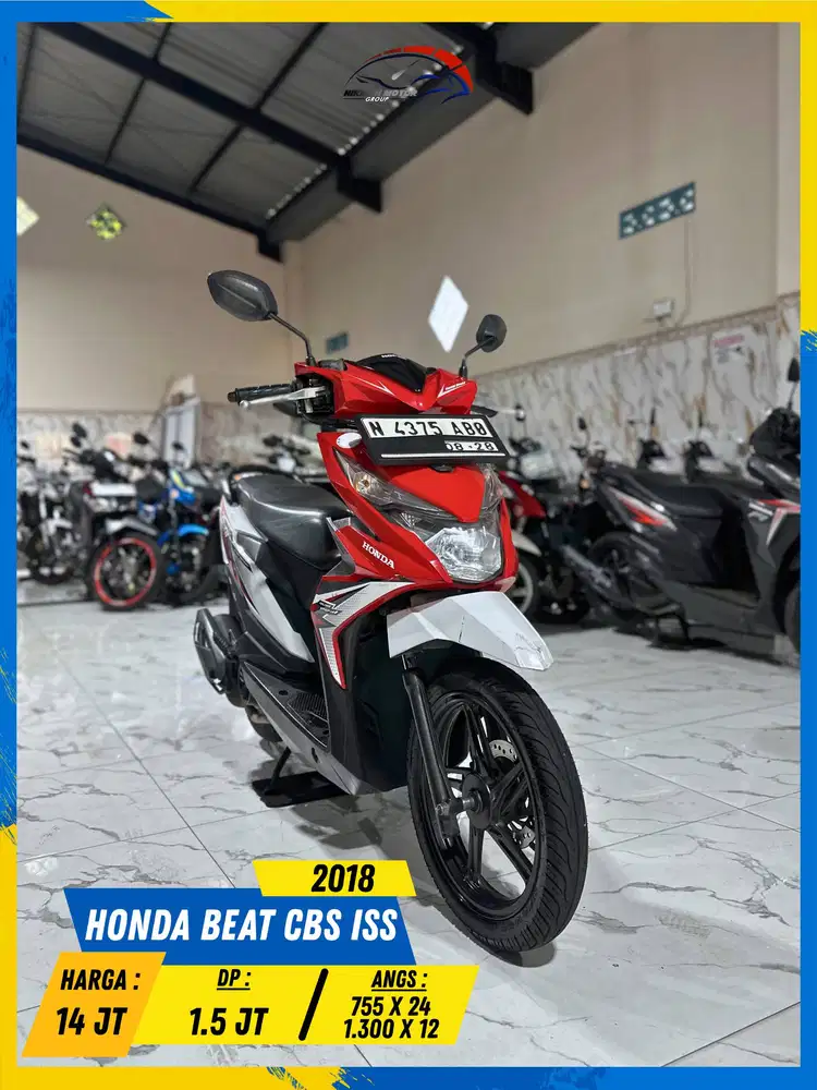 HONDA BEAT CBS ISS 2018 MESIN AMAN POLL MASZEHH HIKMAH MOTOR KEPUH