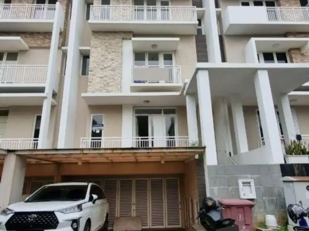 Sherwood residence premium townhouse, 4lantai, private cluster,strategis,  Murah