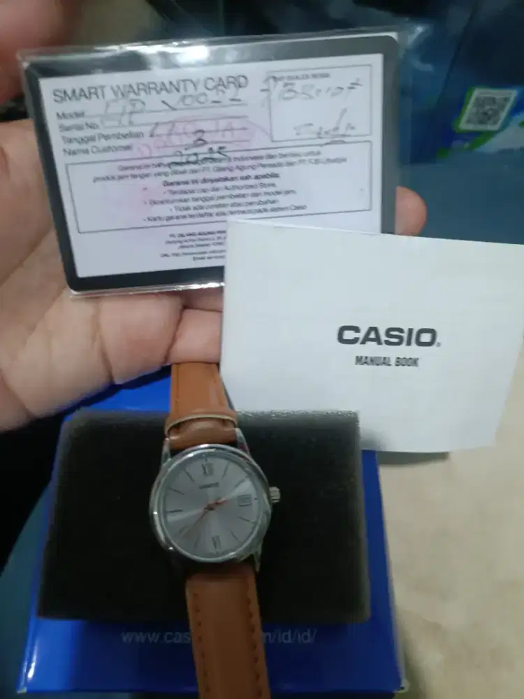 Jam tangan Merk Casio original, jam tangan wanita elegant