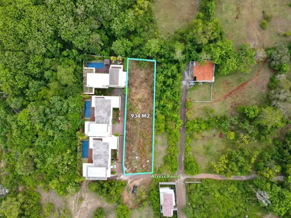 934 sqm Strategic Freehold Land for Sale in Ungasan South Kuta Near Uluwatu Main Road