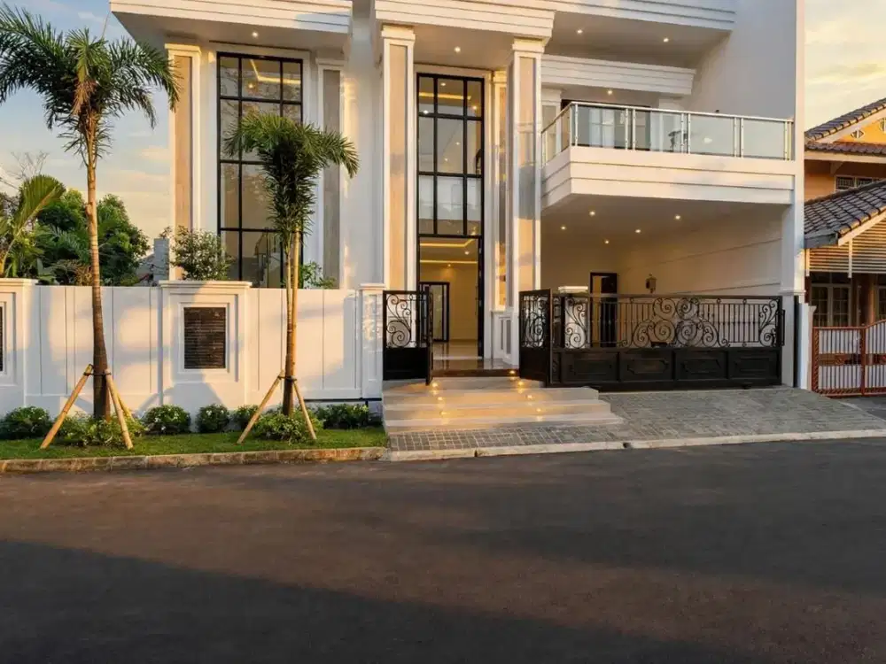 rumah baru mewah bintaro sektor 9 ada kolam renang