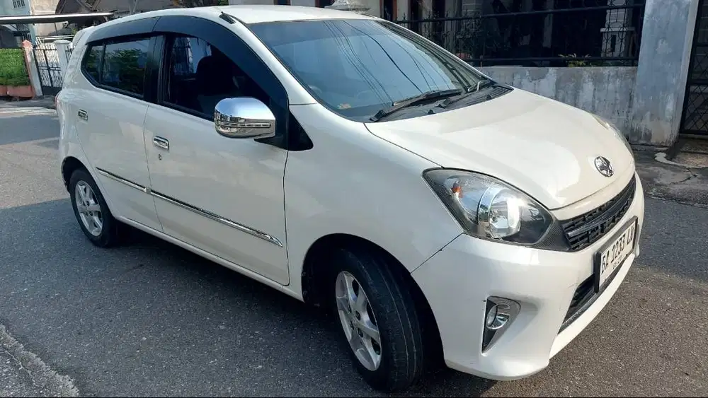 DIJUAL TOYOTA AGYA 1.0 G MATIC 2016 PUTIH - PEKANBARU