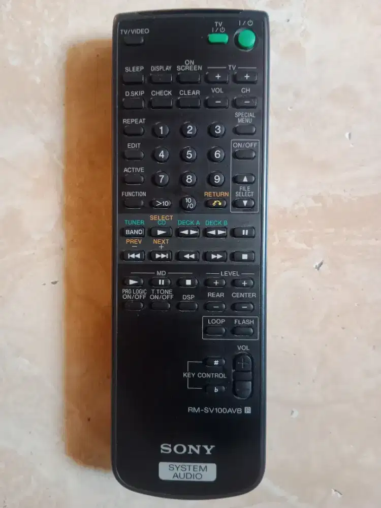 Remot compo SONY RM-SV100AVB