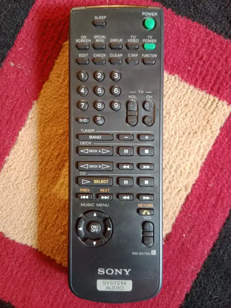 Remot compo SONY RM-SV700 original