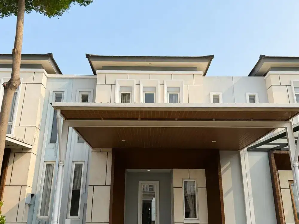 DIJUAL RUMAH CLUSTER SUTERA ORLANDA – ALAM SUTERA | LT 140 m² | 4+1 KT | Rp4,6 M NEGO