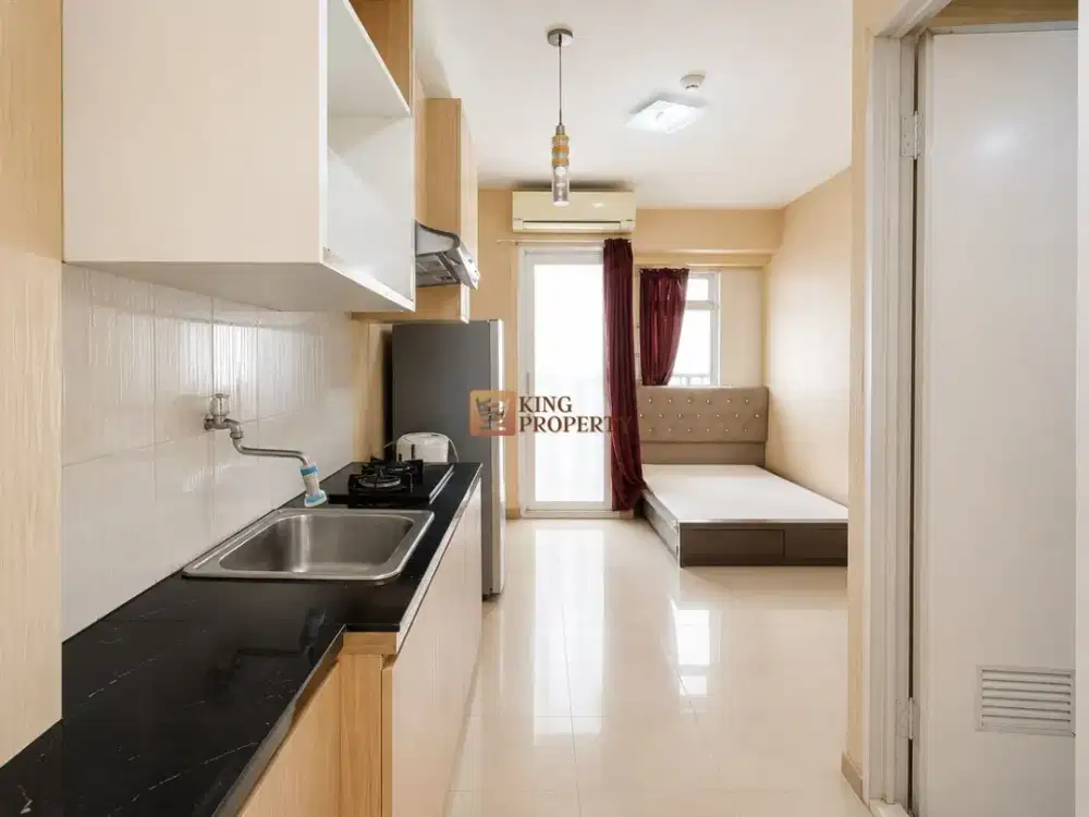 Sewa Studio Green Bay Pluit Modern Warm Design Dekat Baywalk Mall & RS Atma Jaya