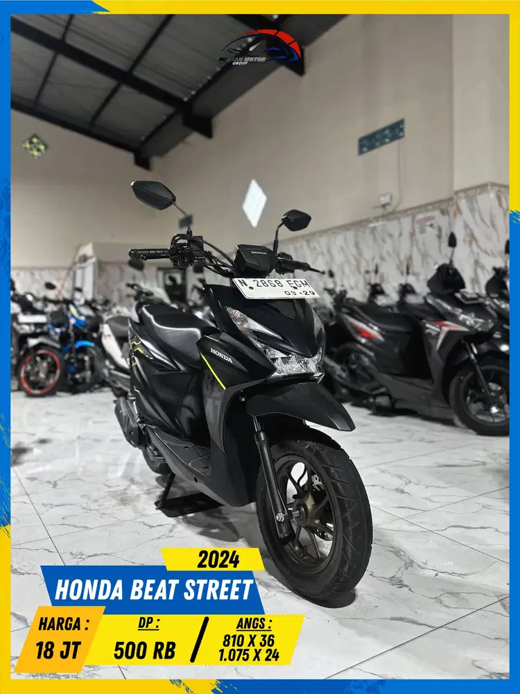 HONDA BEAT STREET 2024 LIKE NEW MASZEHH HIKMAH MOTOR KEPUH