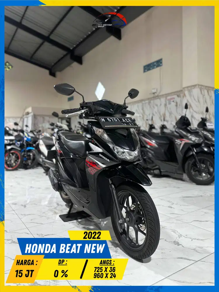 HONDA BEAT 2022 TERMURAH GAS KANN MASZEHH HIKMAH MOTOR KEPUH