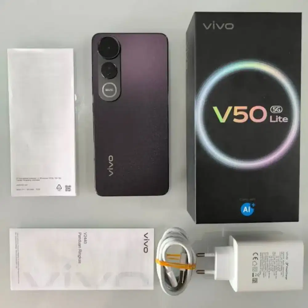 VIVO V50 LITE 8/256 BARU PAKAI 1 BULAN