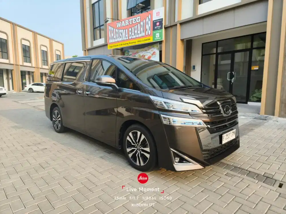 TOYOTA VELLFIRE G AT 2020