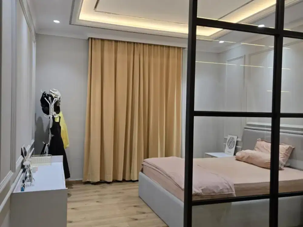 Dijual cepat rumah golf island hadap utara full furnish interior bagus dan mewah nego