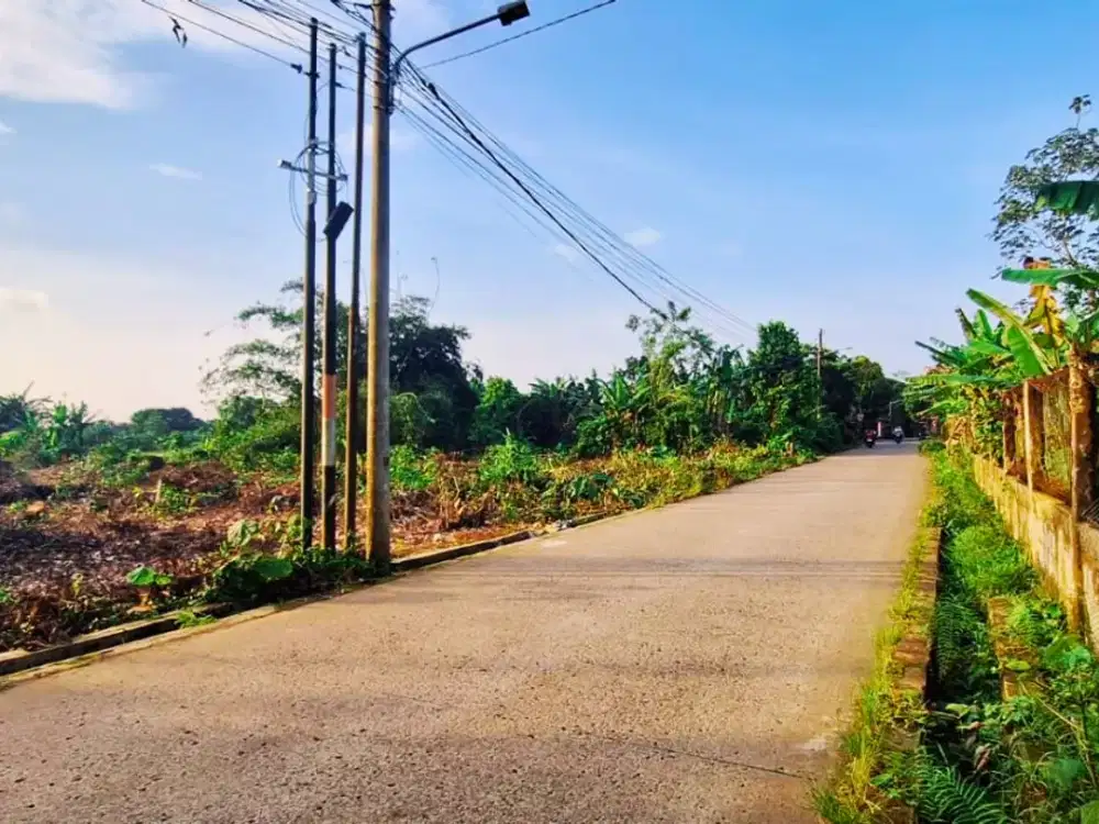 Kavling Tanah Cisauk 1 Jt-an Dekat Stasiun Jatake BSD, SHM