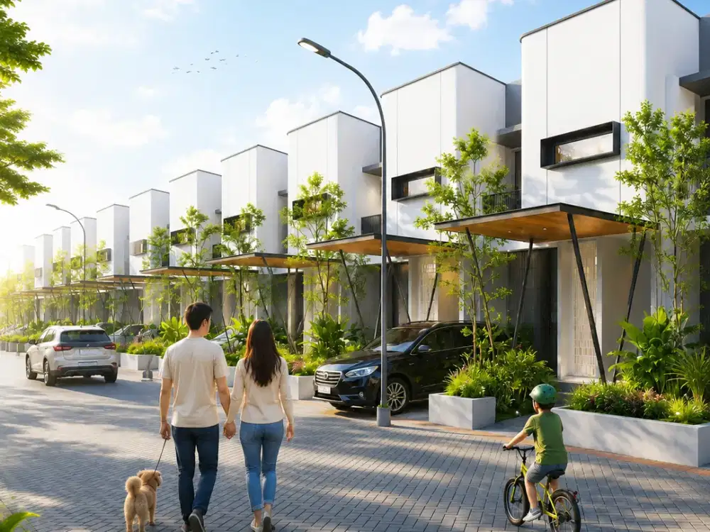 Rumah Modern Minimalis Dekat Pusat Kota Karanganyar