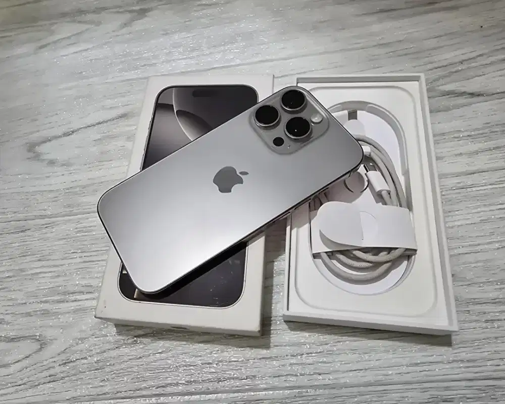 Iphone 16 Pro 128GB Natural Resmi Ibox