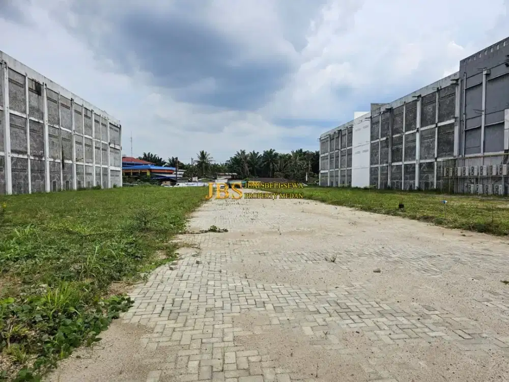 Disewakan Tanah Kosong Lokasi Strategis di Komplek Graha Metropolitan Medan Jalan Kapten Sumarsono