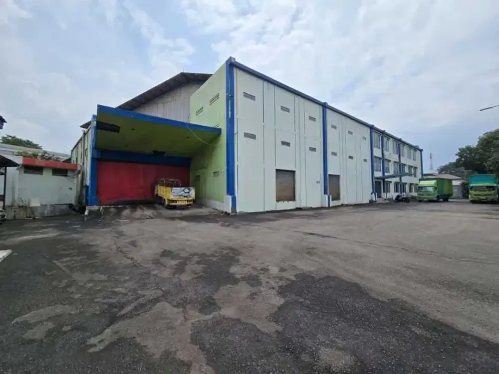 Gudang , Office 3Lt, Container 40Ft, Loading Dock, Parkir Lua