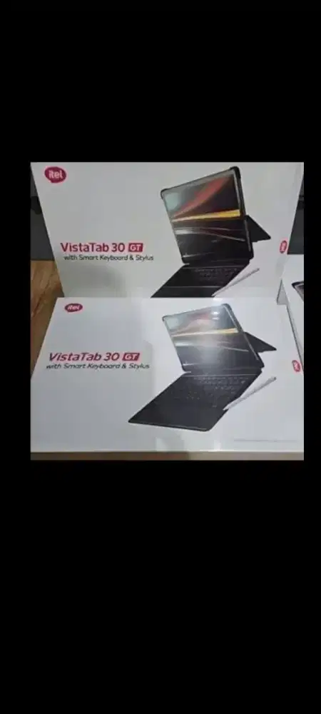 Tablet itel vista tab 30 GT bonus flipcase keyboard stylus pen