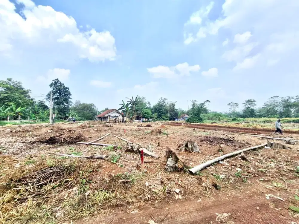 Tanah Cisauk Dekat Stasiun Jatake, Harga Murah Terima SHM Per unit