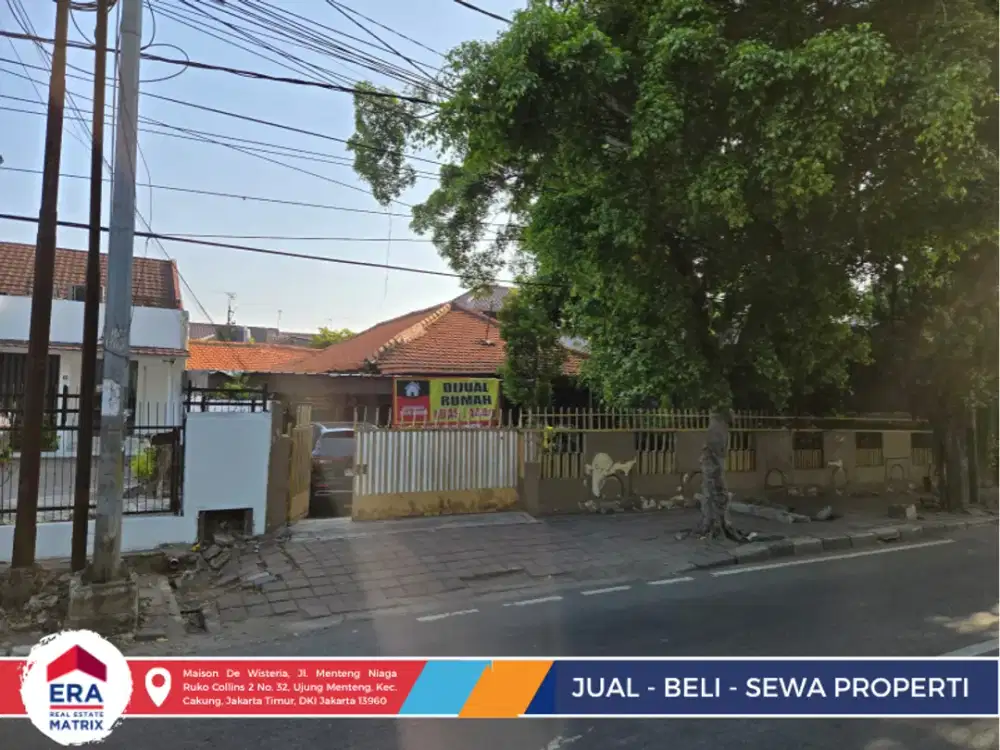 Jual Rumah SHM LT 444m² Duren Sawit Lokasi Premium Jl Kolonel Sugiono Akses Mudah